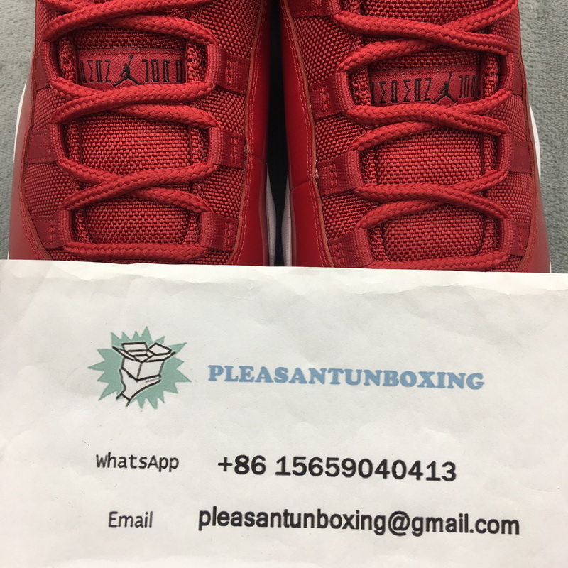 Authentic Air Jordan 11 “Gym Red”